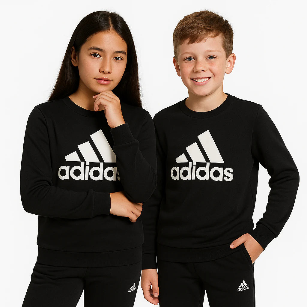 Adid Unisex Kids Sweatshirt - Black