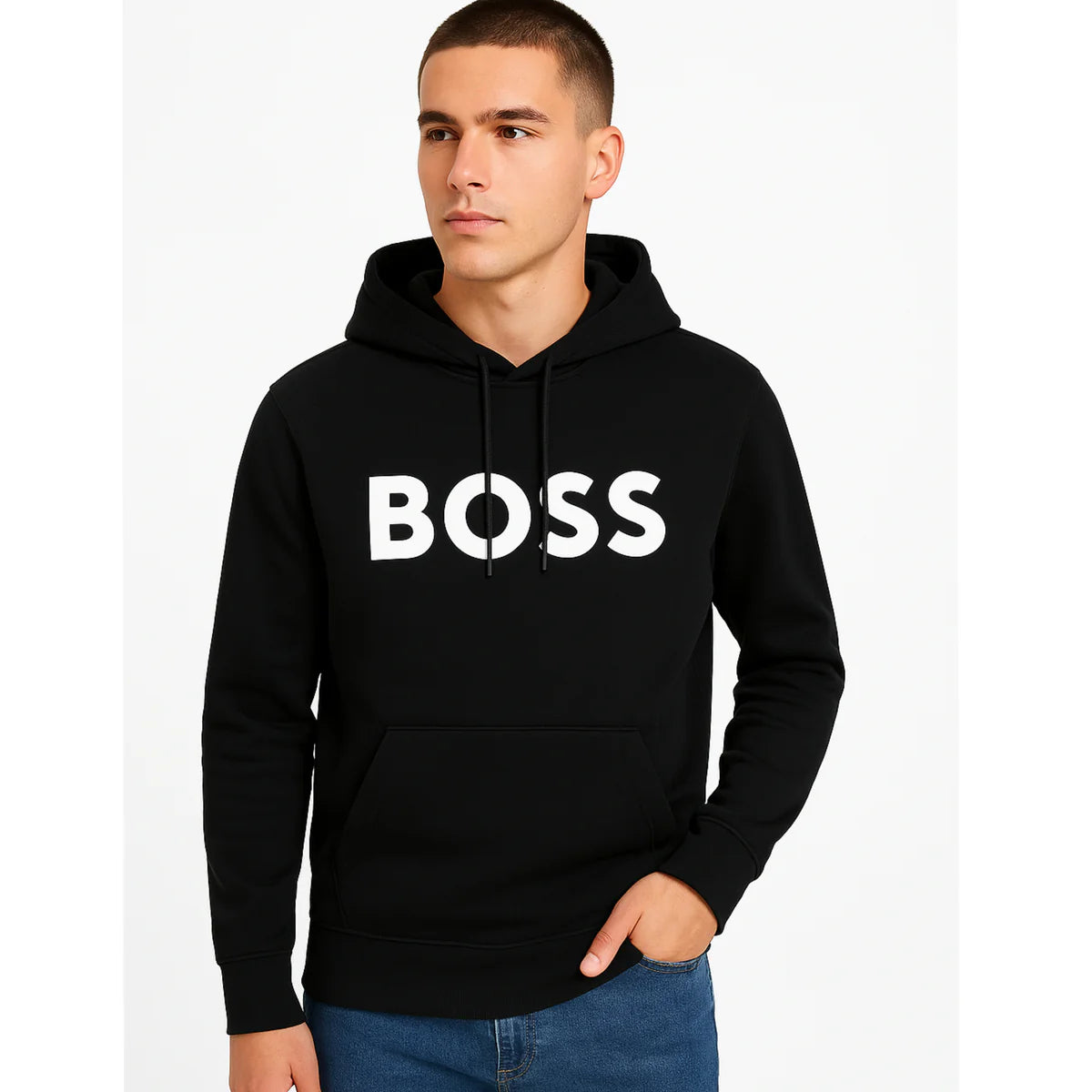 B.O.S.S Pullover Hoodie - Black