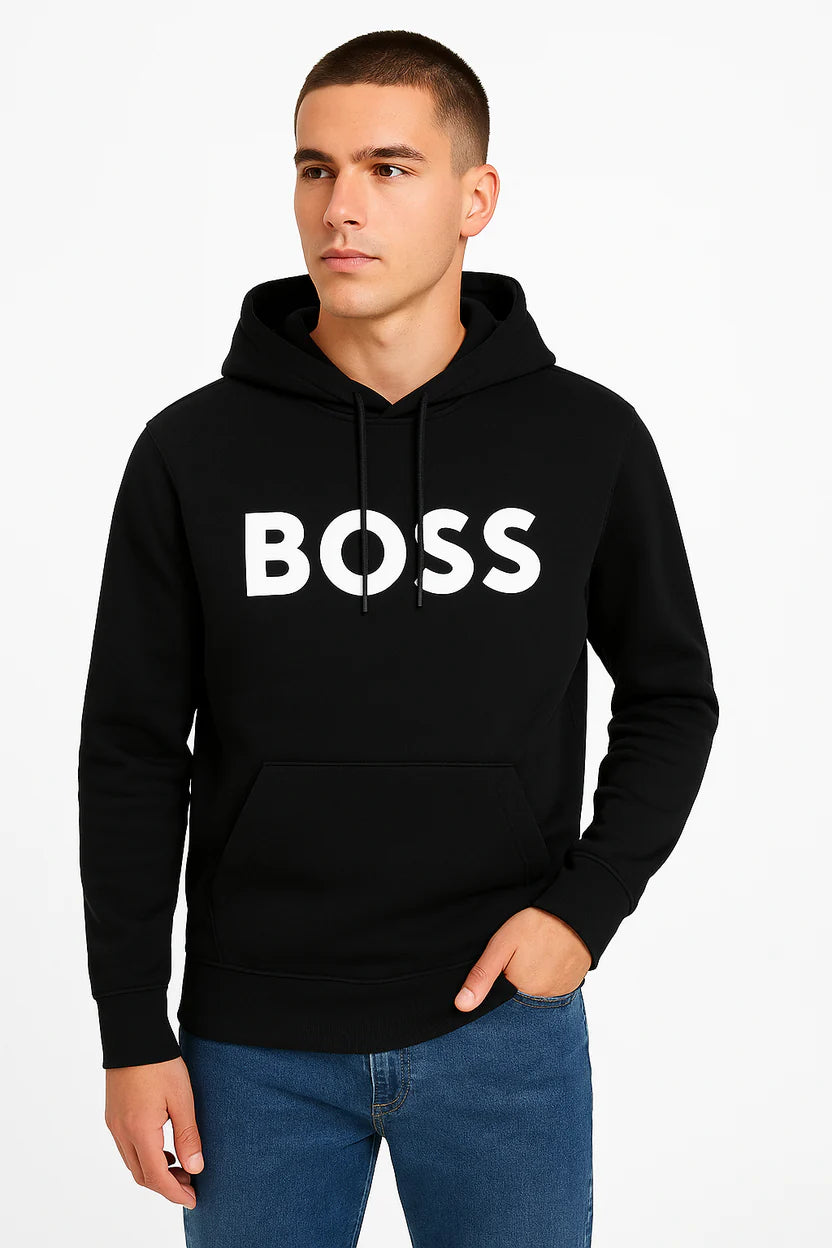 B.O.S.S Pullover Hoodie - Black