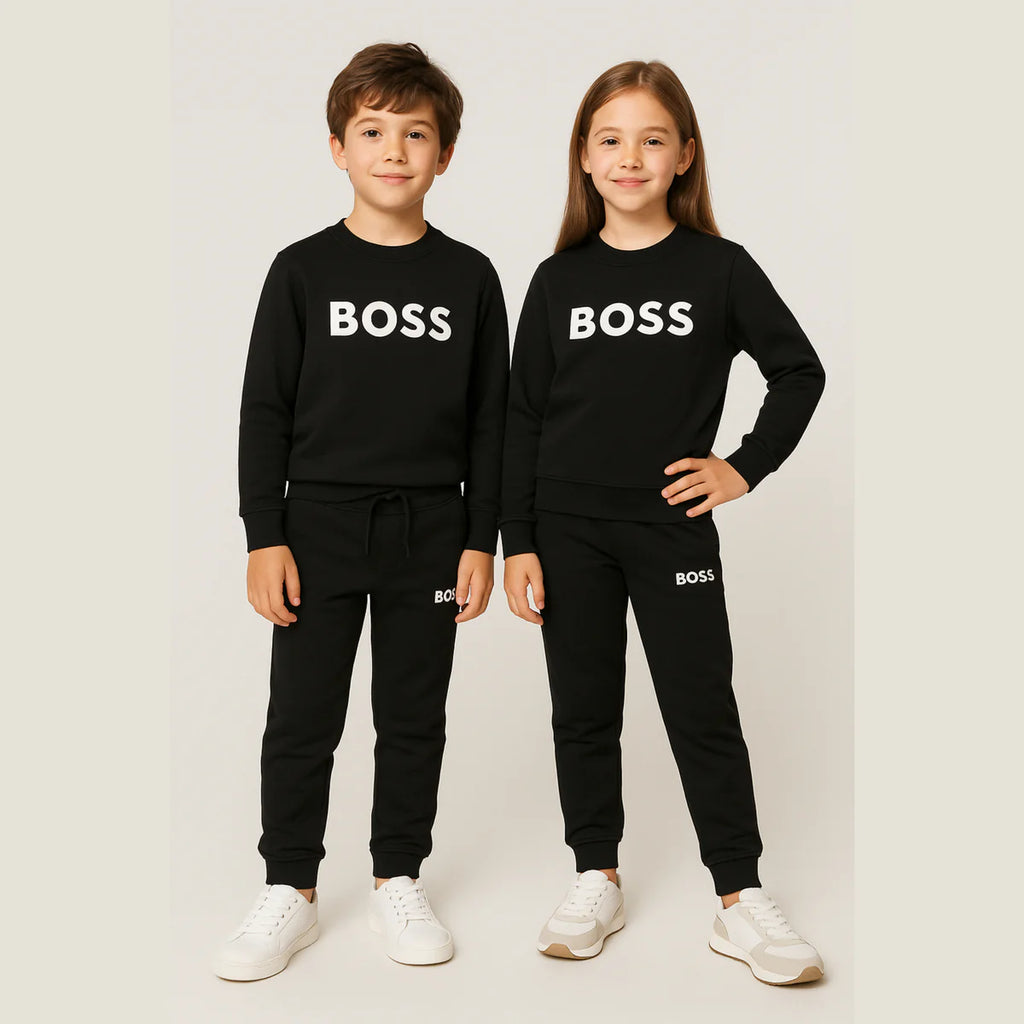 BOSS Kids Tracksuits Unisex - Black