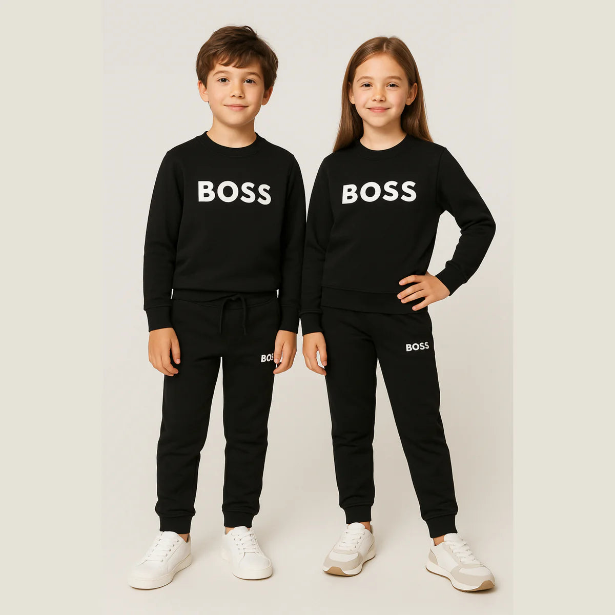 BOSS Kids Tracksuits Unisex - Black