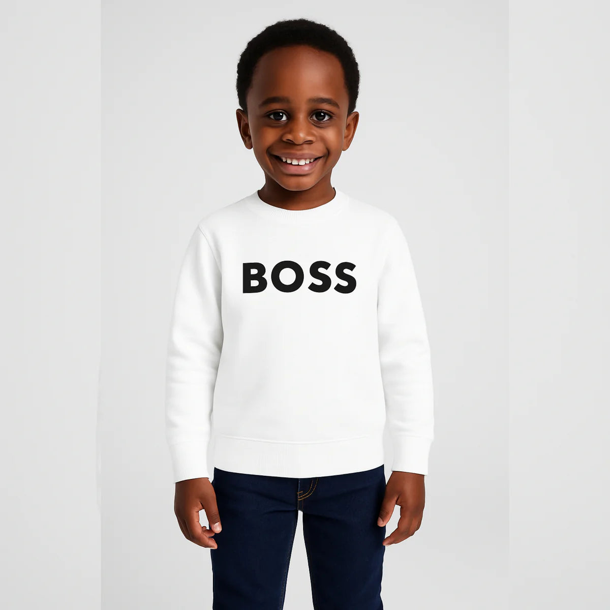 BOSS Sweatshirt Unisex - Burgundy