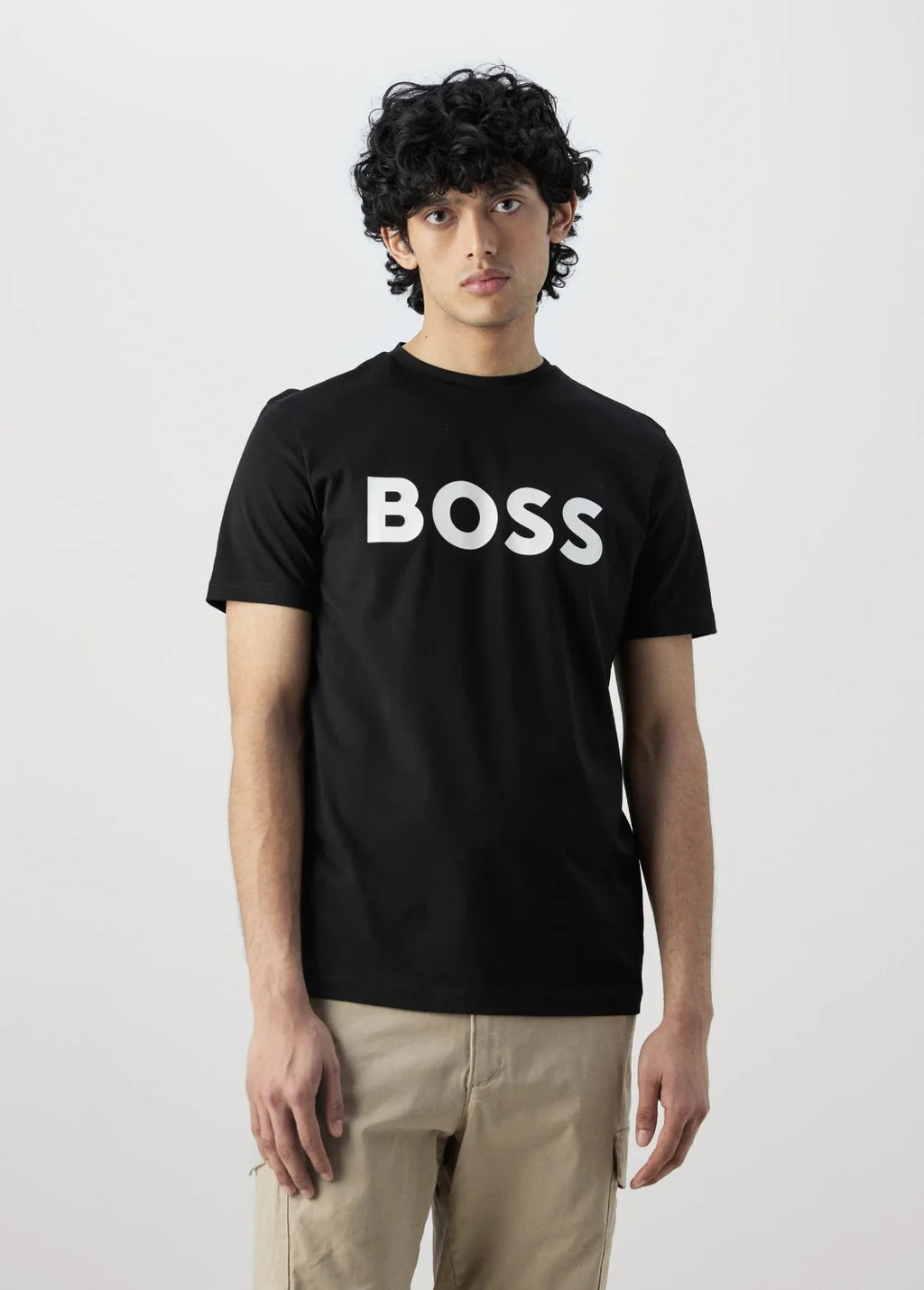 Boss Cotton Tee - Black
