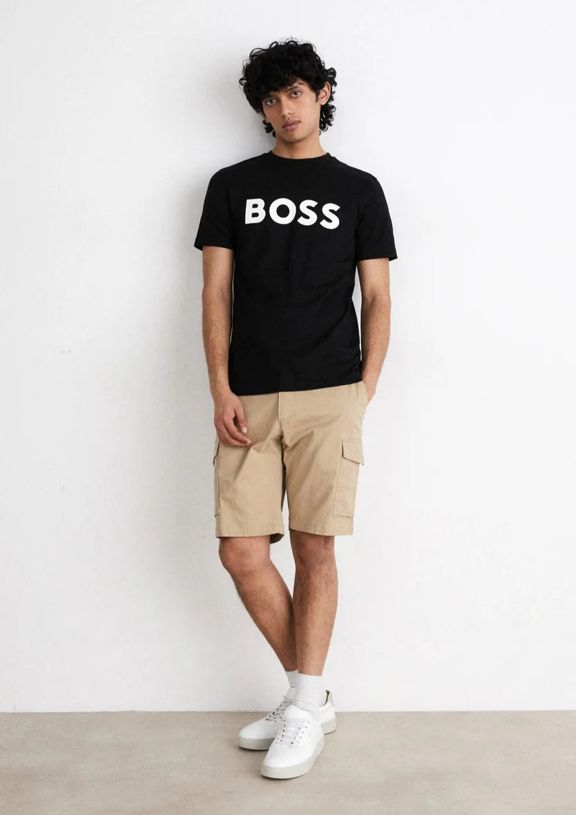 Boss Cotton Tee - Black