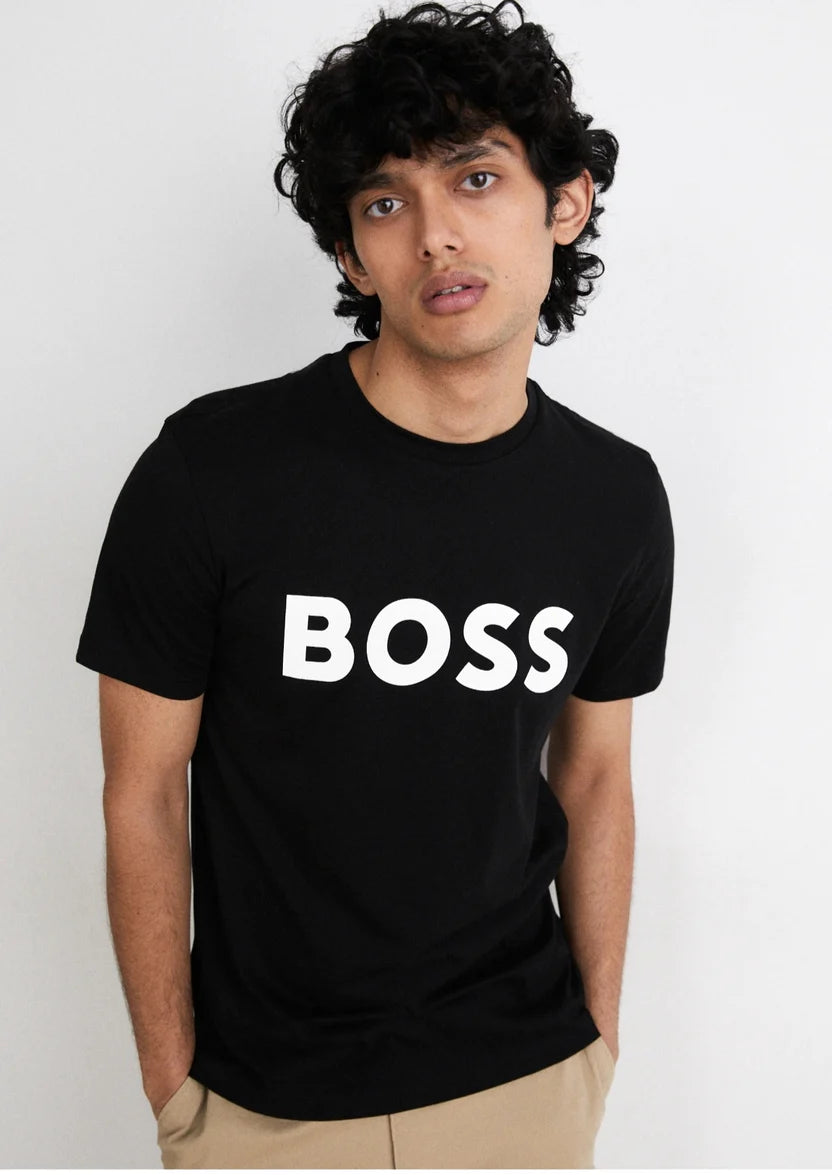 Boss Cotton Tee - Black