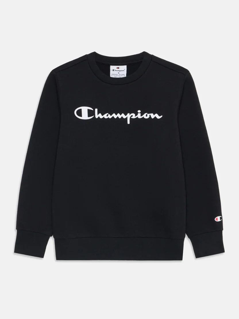 Champion Center Logo Sweatshirt - White