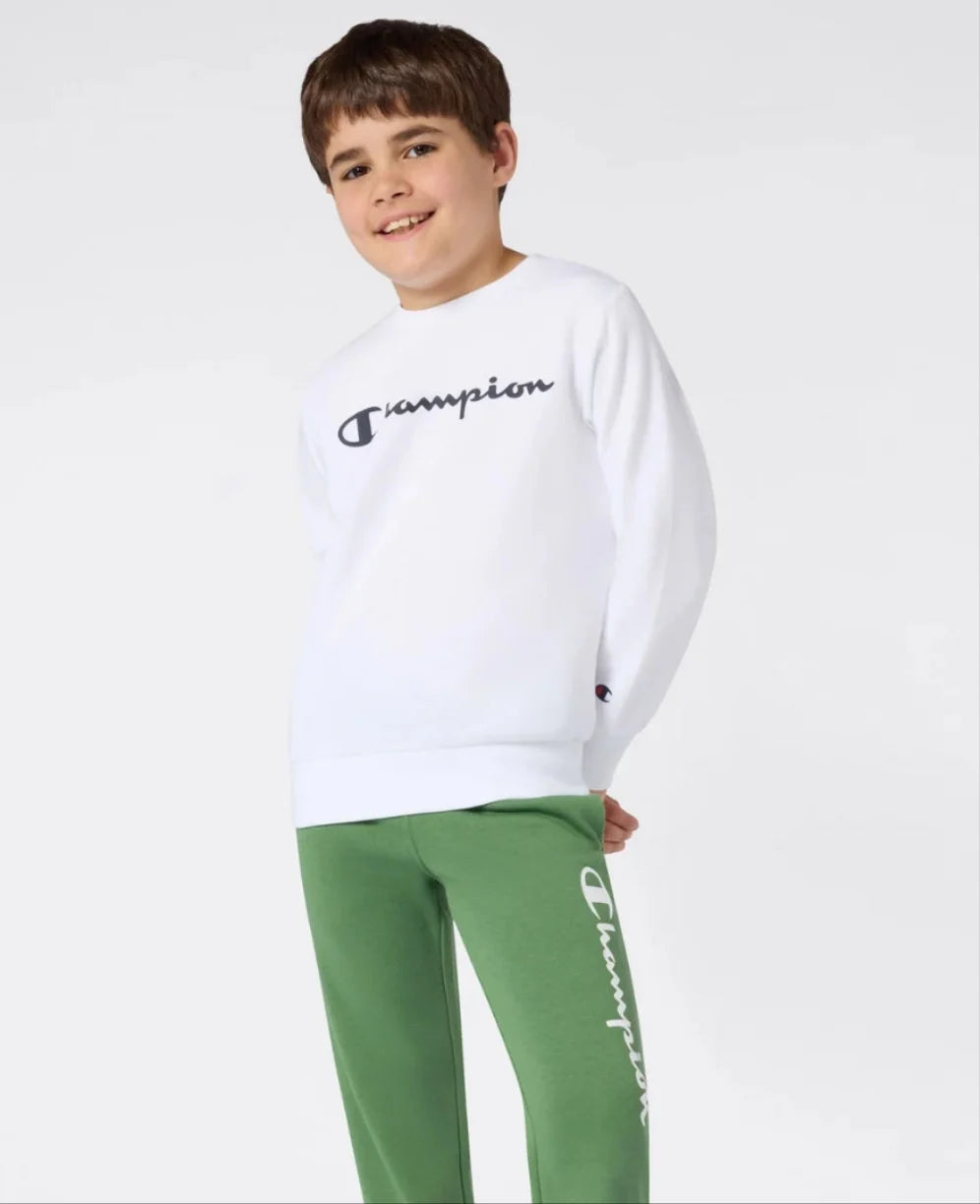 Champion Center Logo Sweatshirt - Burgundy