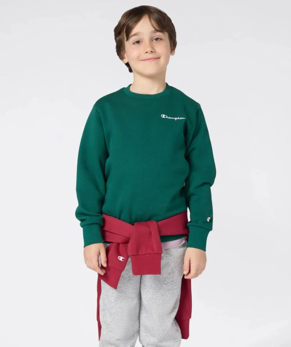 Champion Chest Logo Sweatshirt - Black