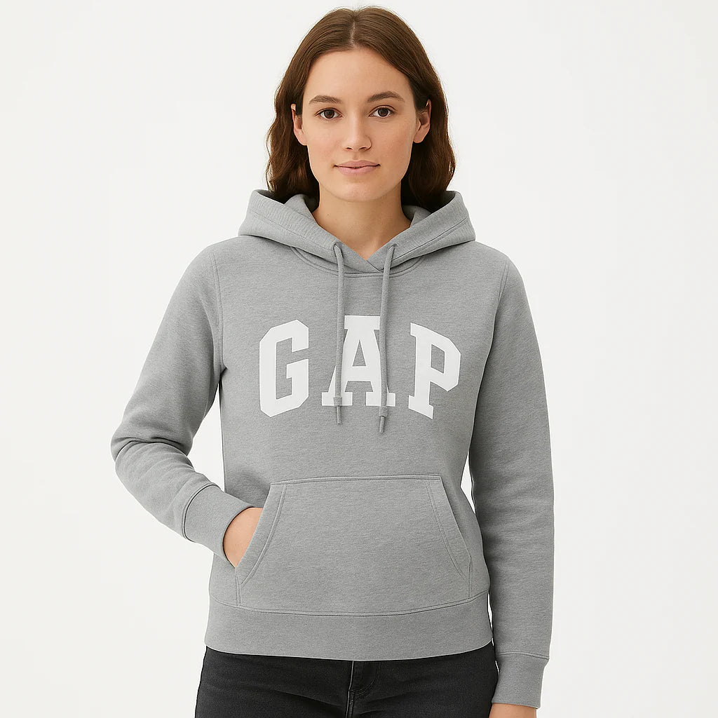 G.A.P Pullover Hoodie - White