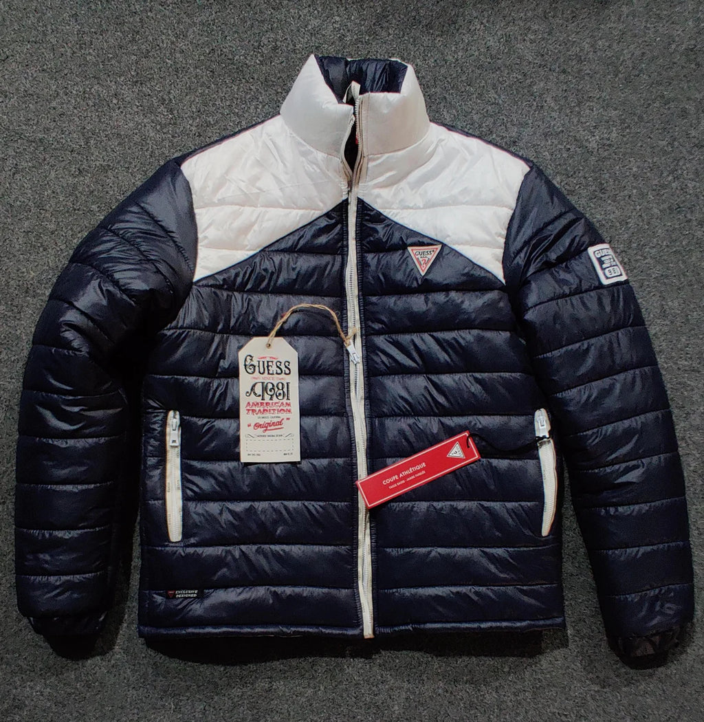 Guess Refletive Jacket Blue/White