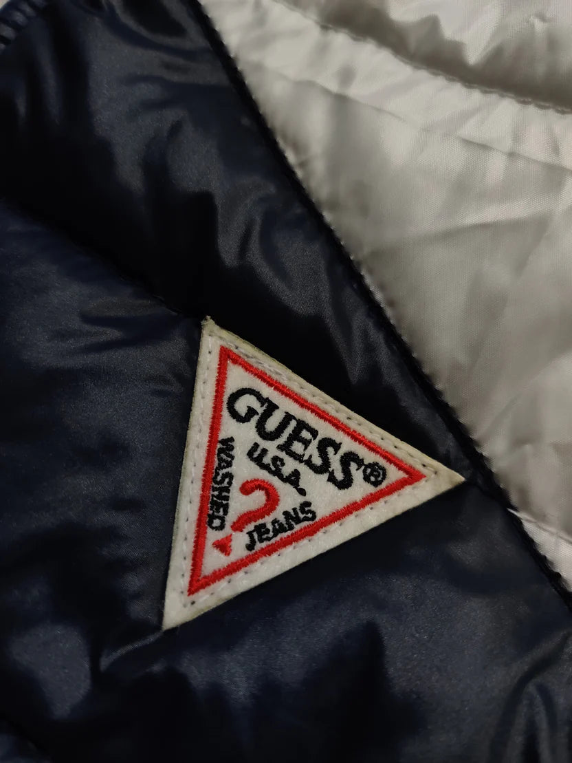 Guess Refletive Jacket Blue/White