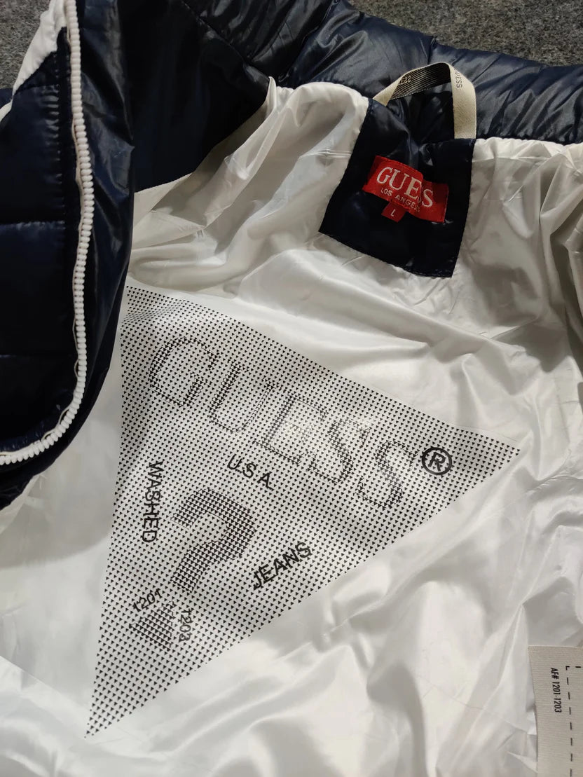 Guess Refletive Jacket Blue/White