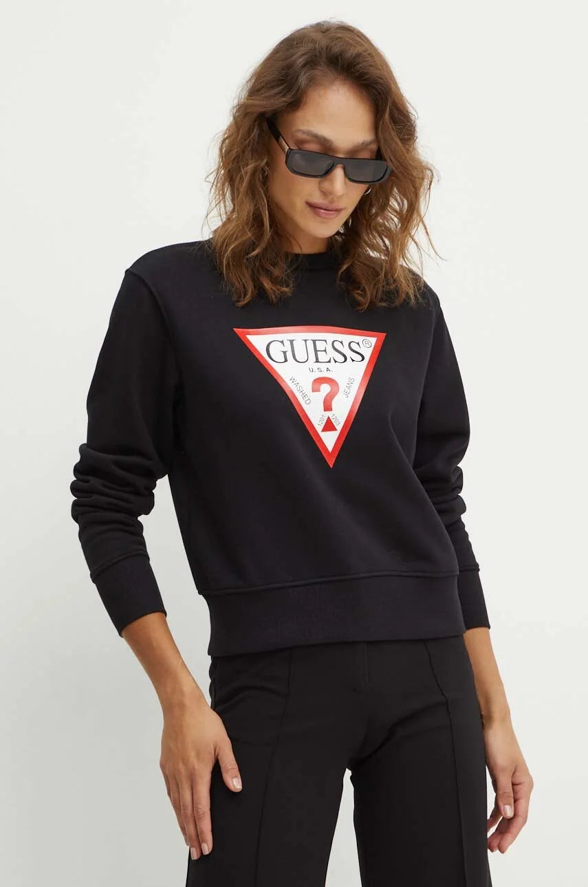 Guess Womens Sweatshirt - White