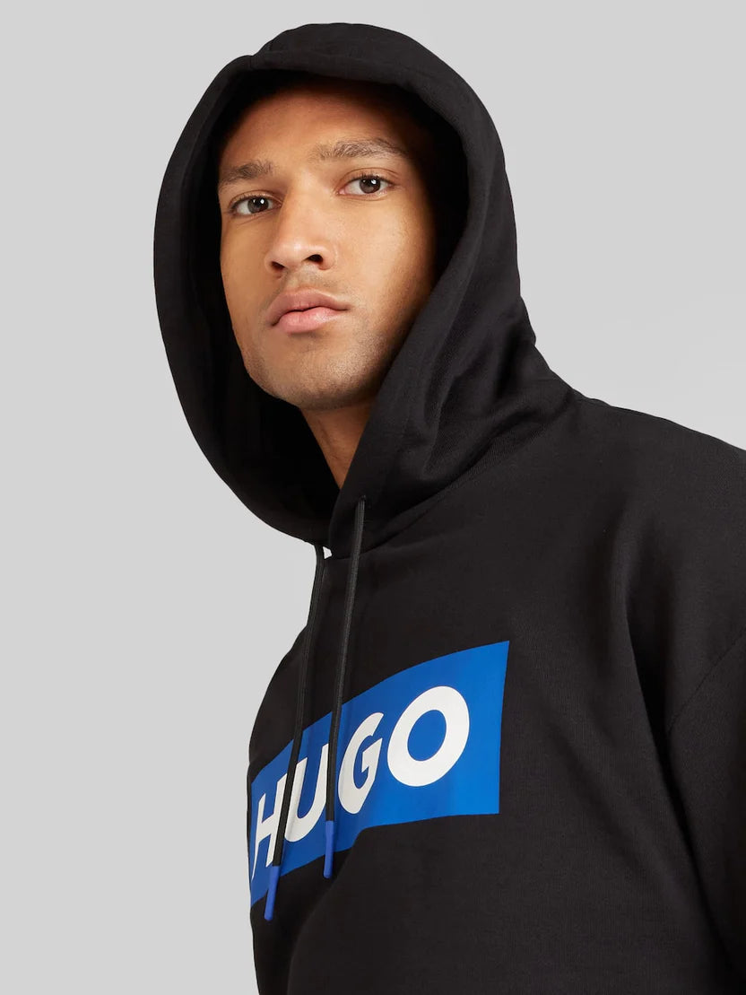 H.U.G.O Pullover Hoodie - Black
