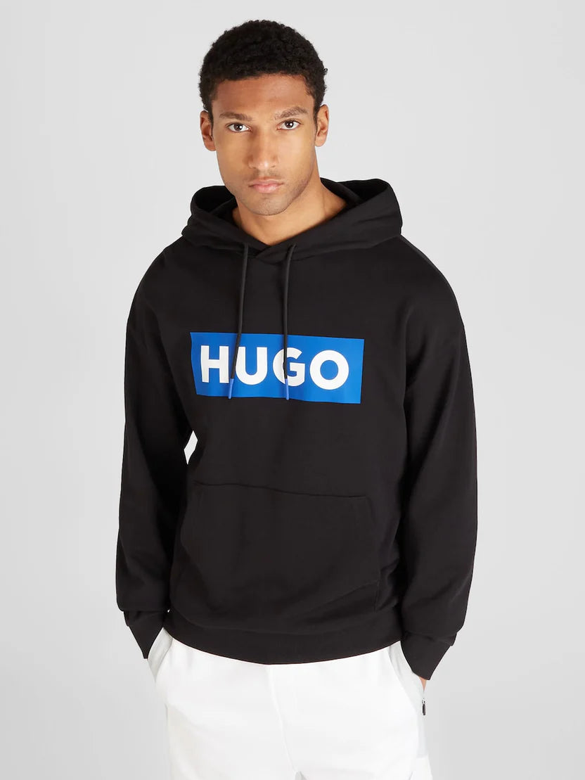 H.U.G.O Pullover Hoodie - Black