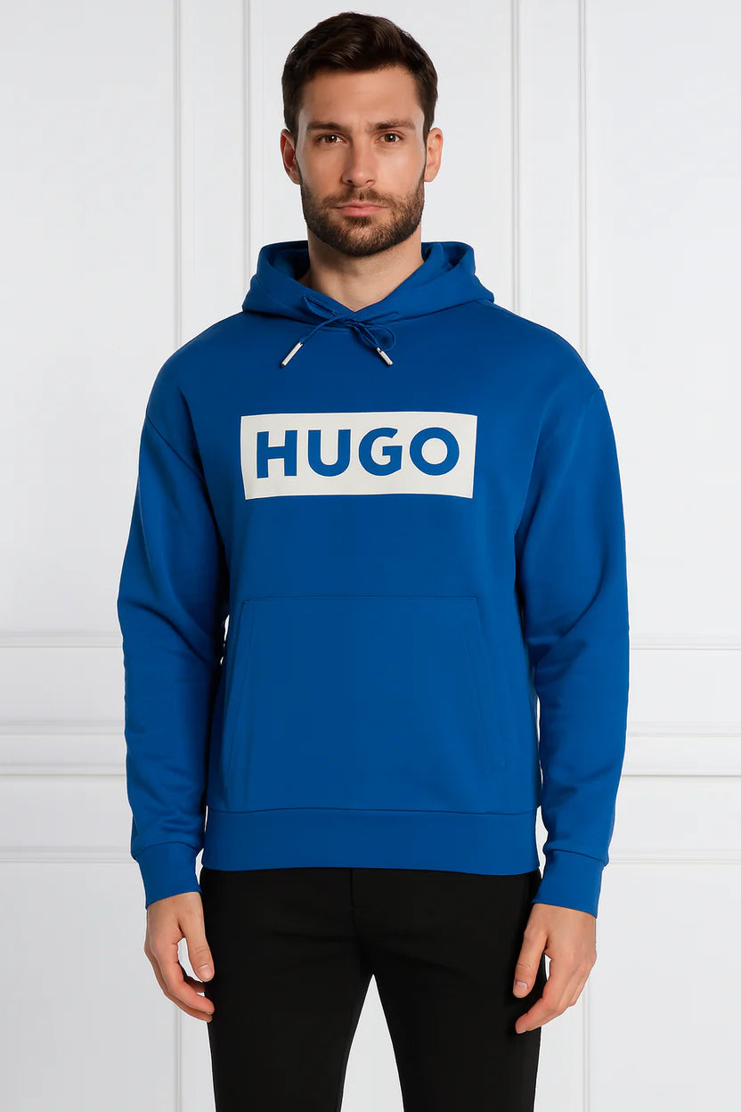 H.U.G.O Pullover Hoodie - Royal Blue