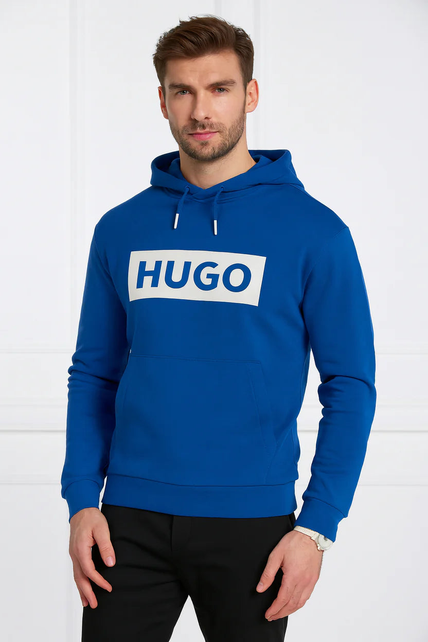 H.U.G.O Pullover Hoodie - Royal Blue
