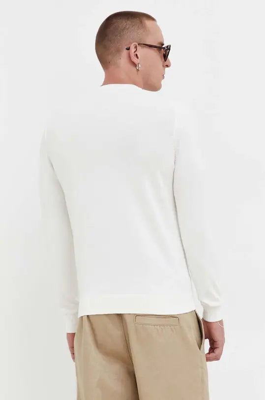 HUGO cotton sweater-Green