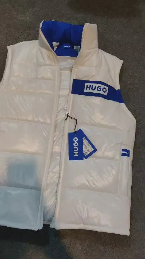 Hugo Down Puffer Sleeveless Jacket