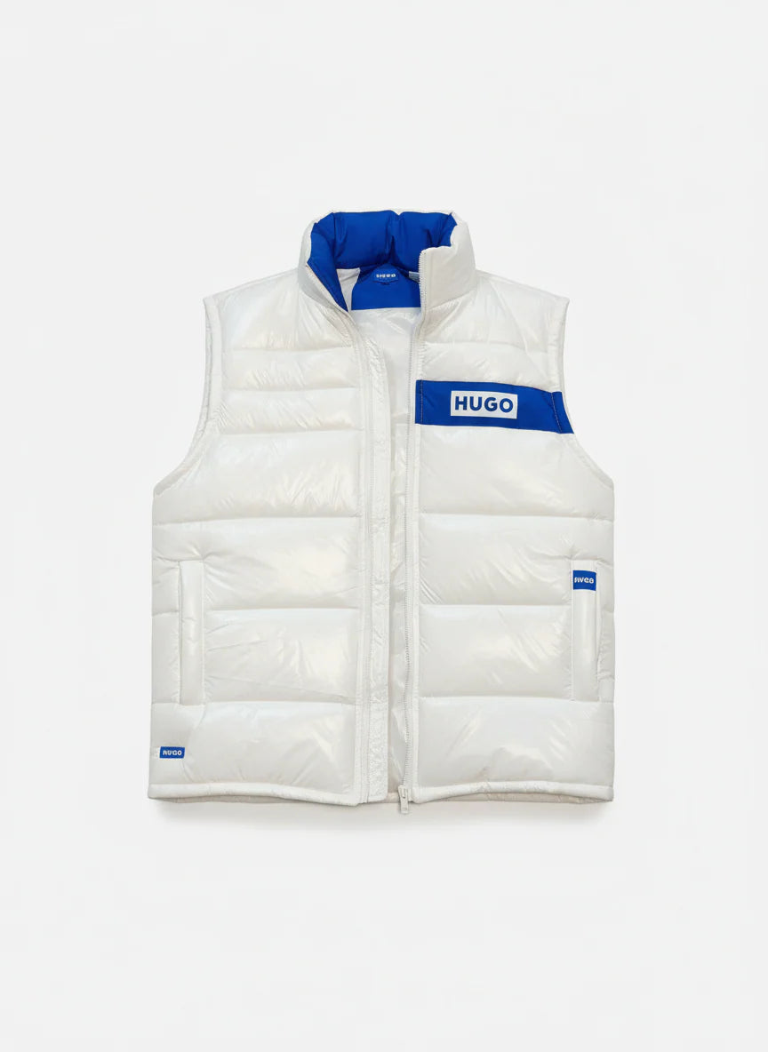 Hugo Down Puffer Sleeveless Jacket