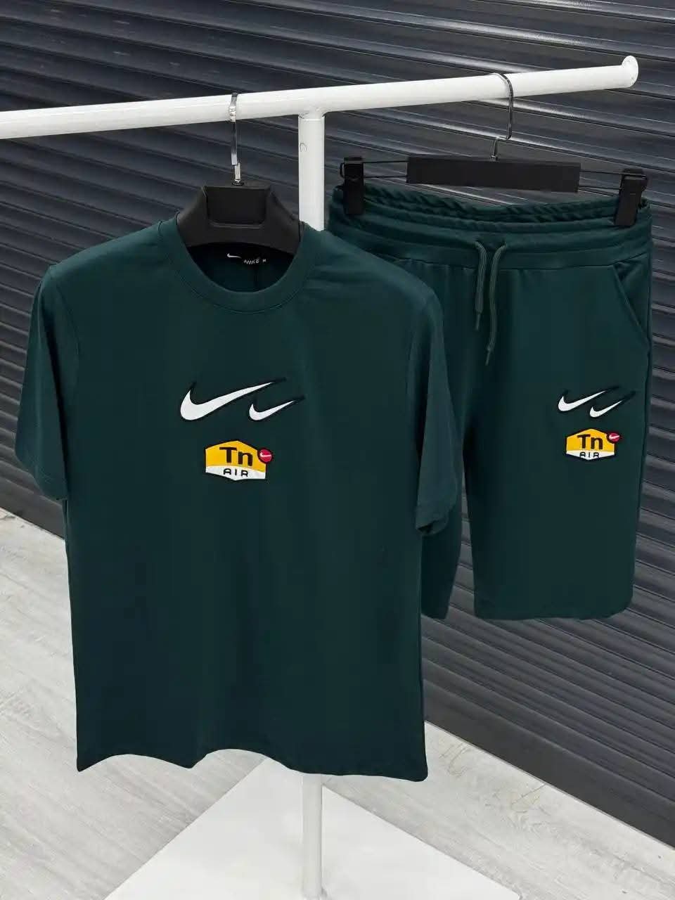 Nike Green Shorts Set