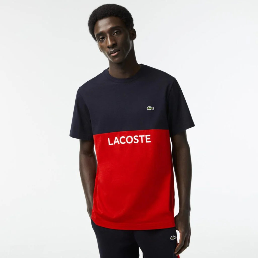 LCST Colorblock Tee - NAVY RED