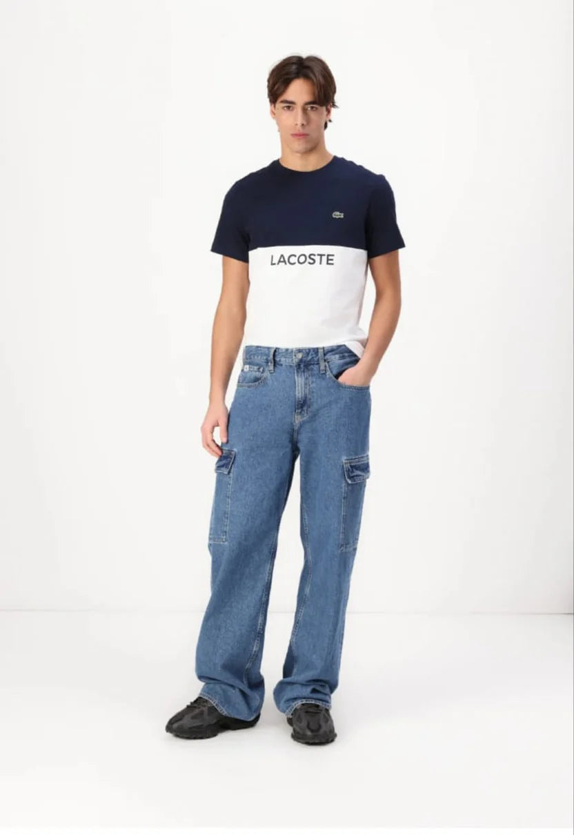 LCST Colorblock Tee - Navy White