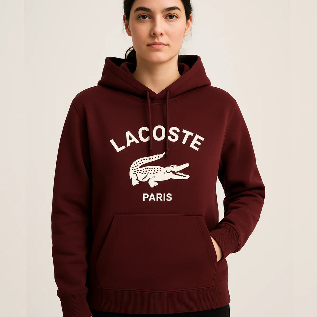 LCST Paris Alligator Hoodie - Black