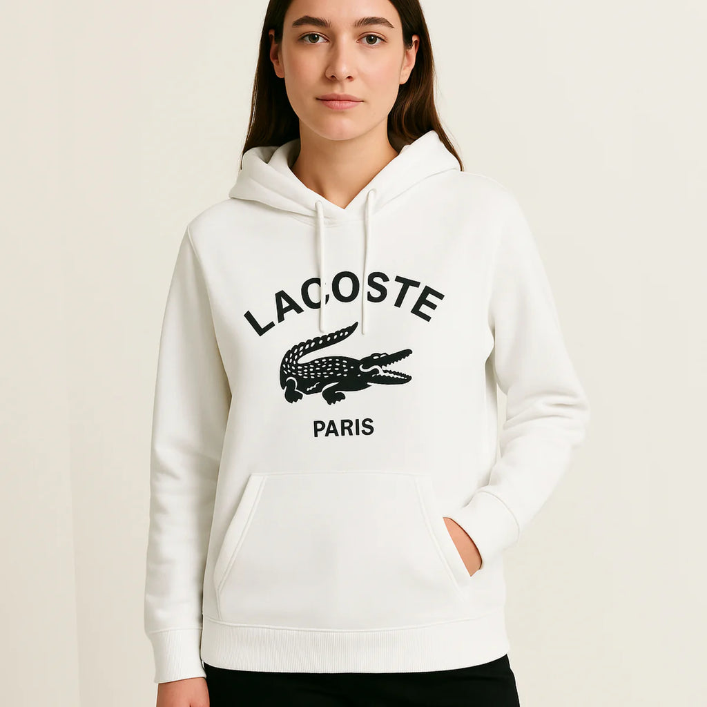 LCST Paris Alligator Hoodie - Black