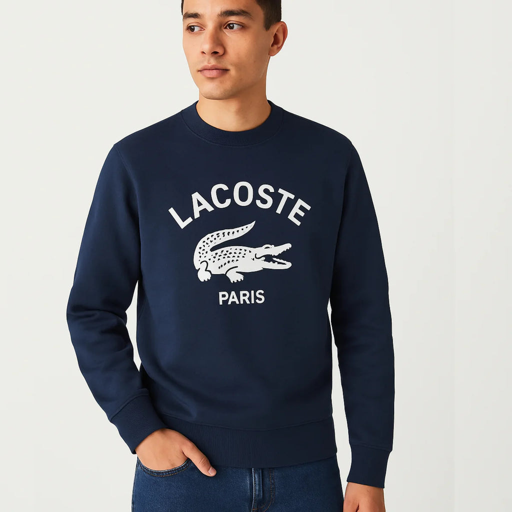 LCST Paris Alligator Sweatshirt - Burgundy