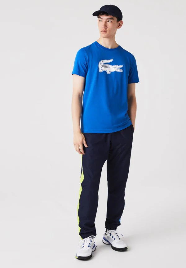 Lacoste Crocodile Logo Tee - Royal Blue