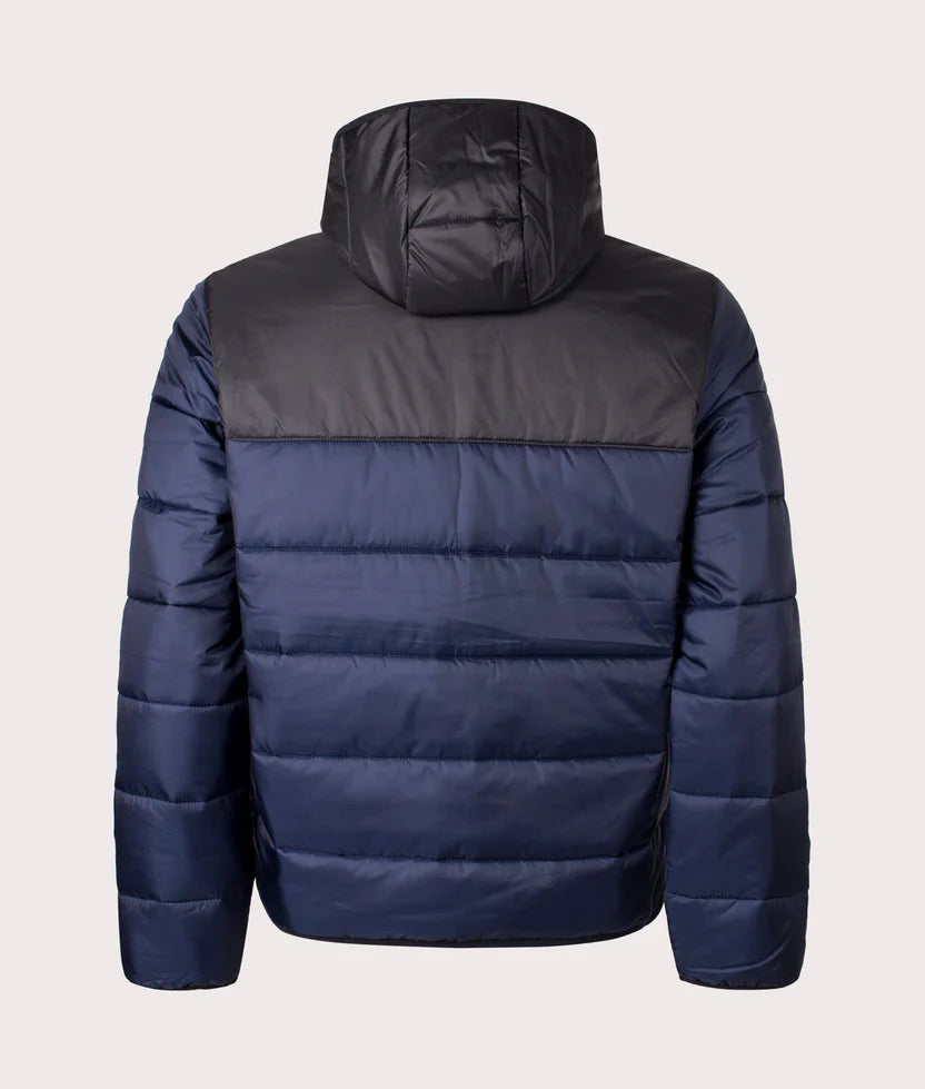 Lacost Padded Jacket - Black  Blue