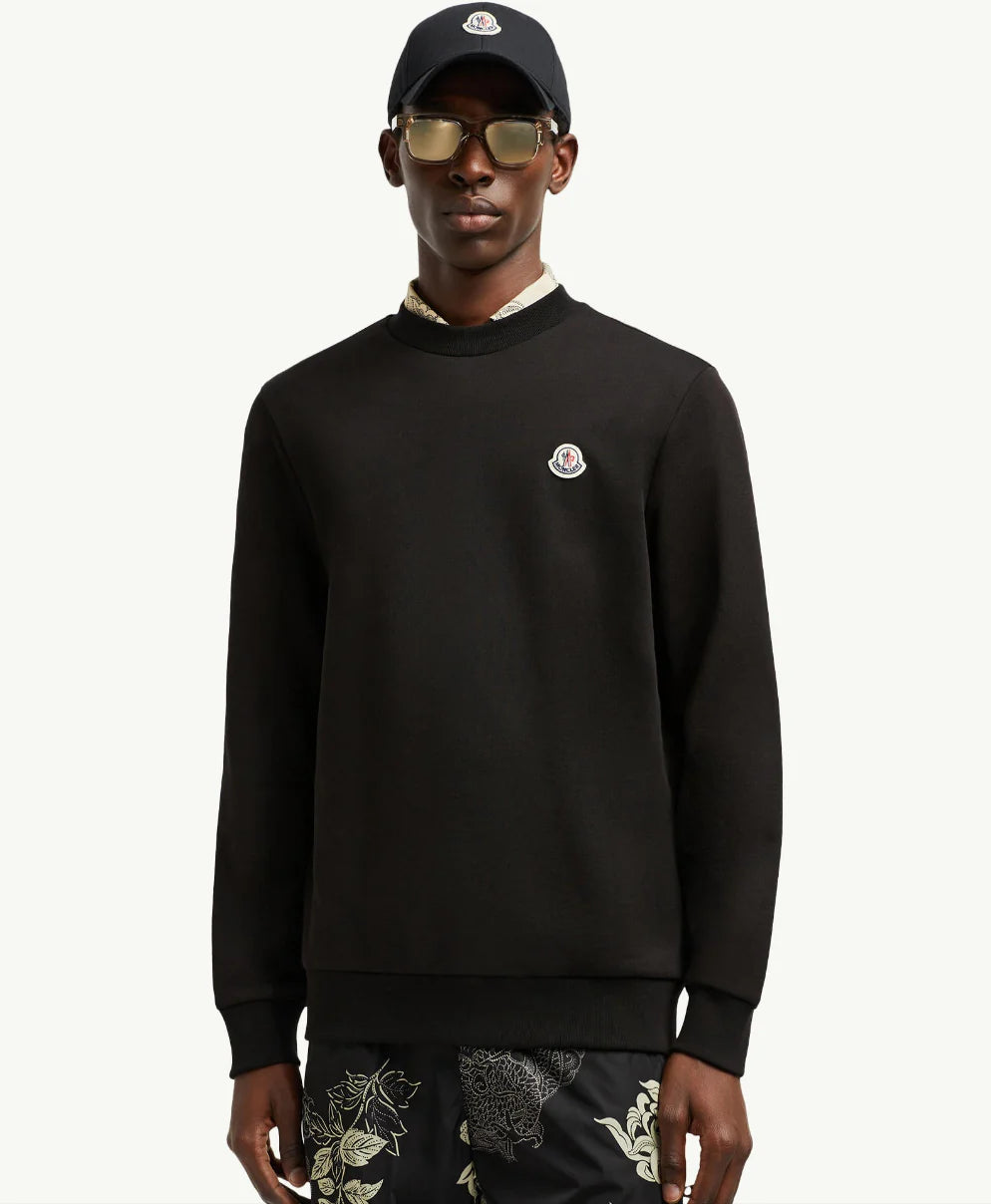MONC Badge Sweatshirt - Black
