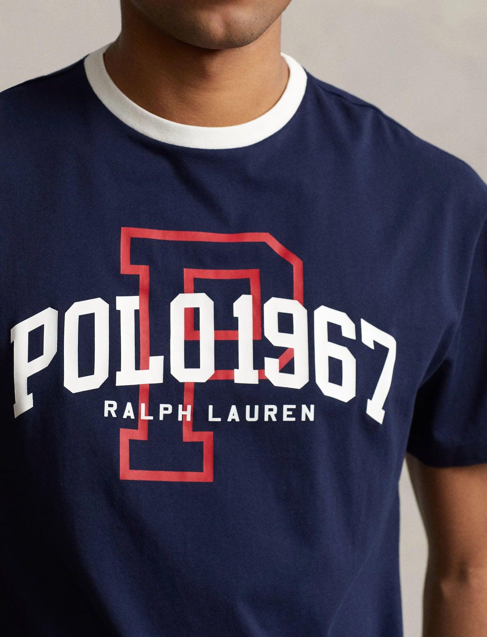 POLO 1967 Logo T Shirt Navy