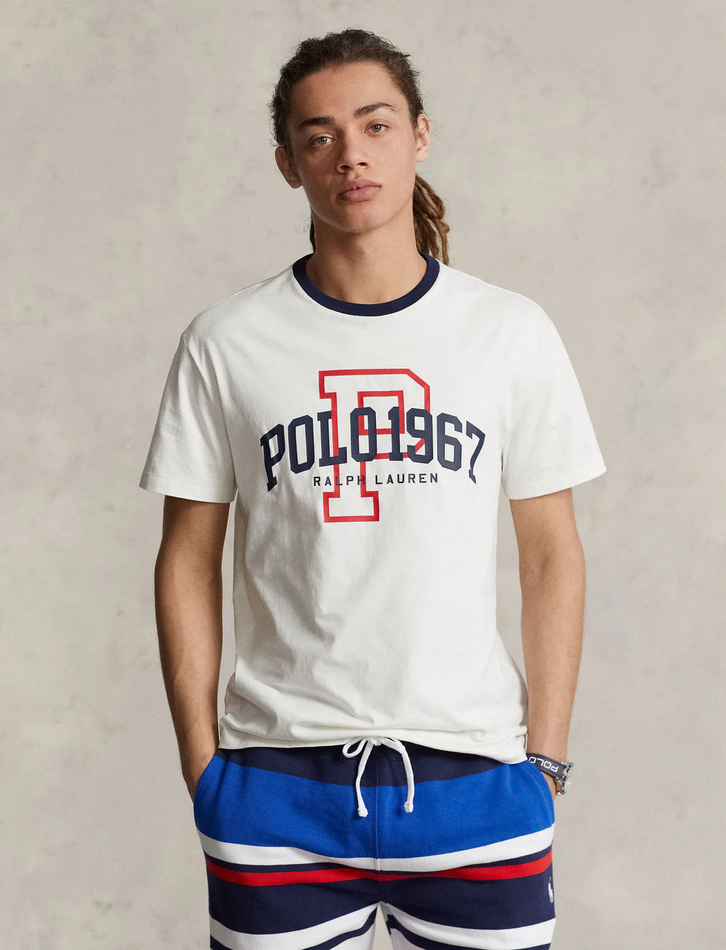 POLO 1967 Logo T Shirt Navy