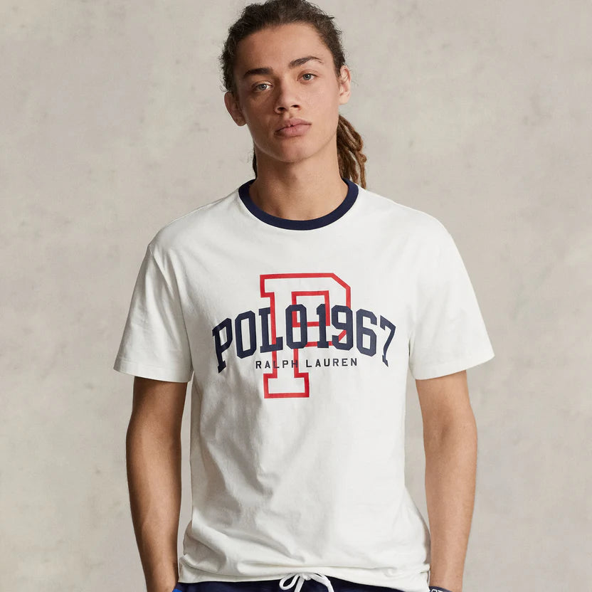 POLO 1967 Logo T Shirt Navy
