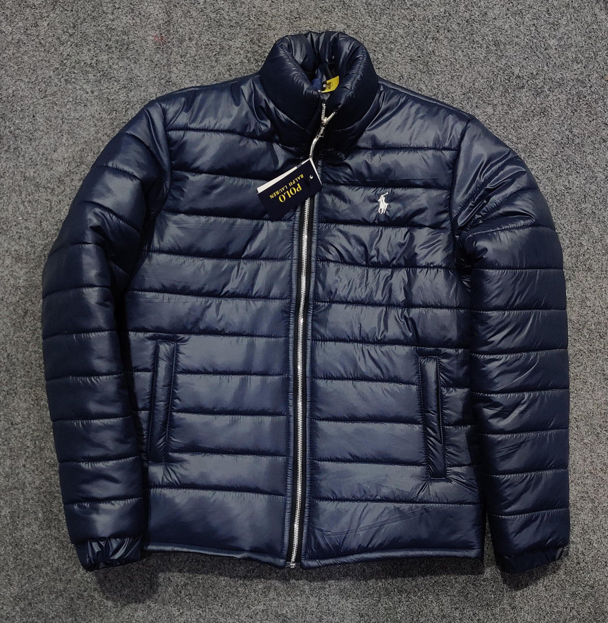POLO Puffer Jacket - Navy Blue