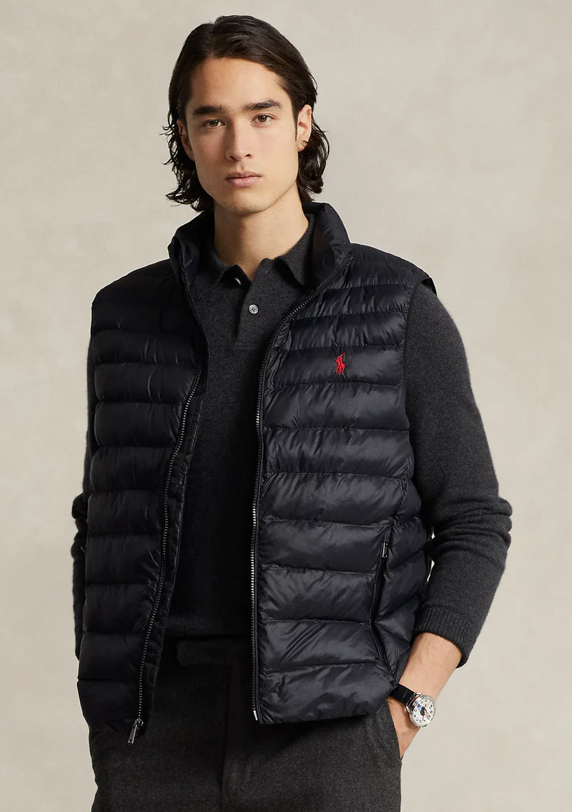 POLO Puffer Sleeveless Jacket - Navy Blue