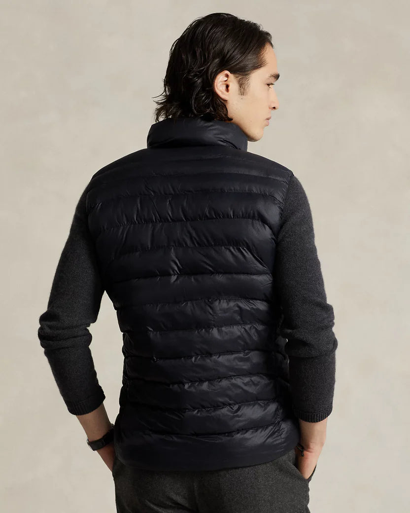 POLO Puffer Sleeveless Jacket - Navy Blue