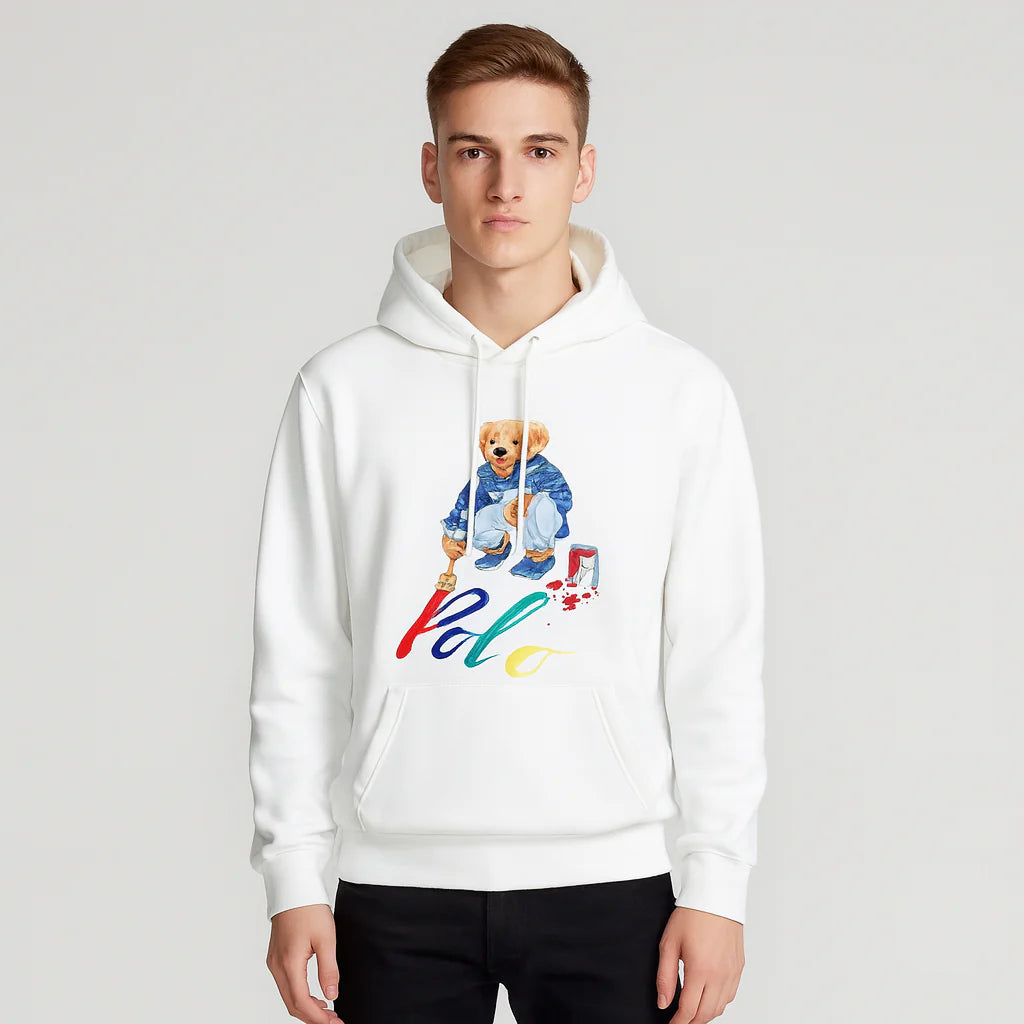B.O.S.S Pullover Hoodie - White