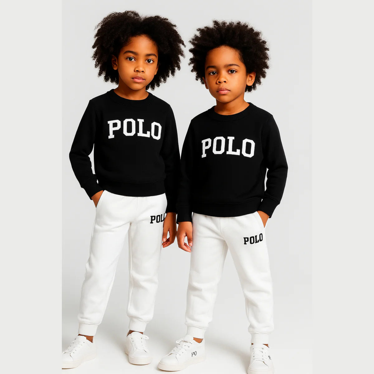 RL POLO Kids Set Unisex - Red