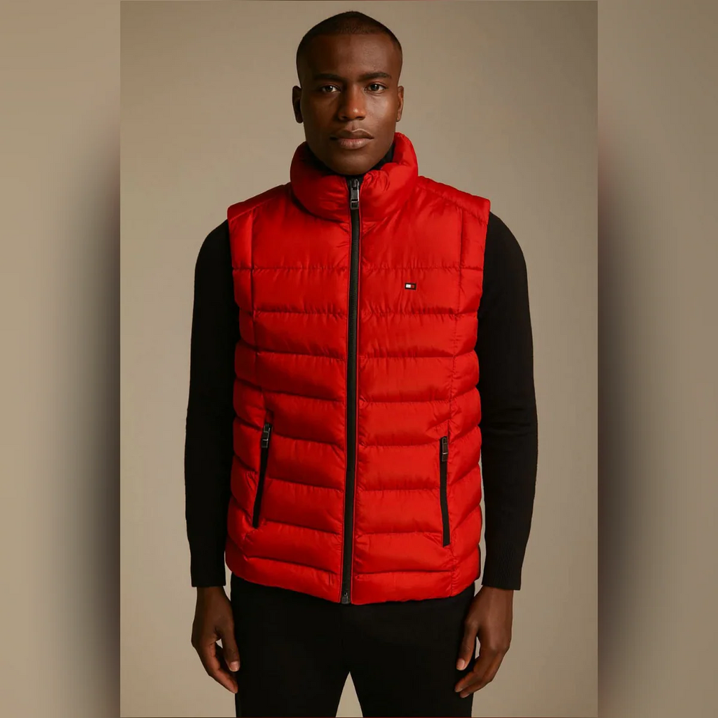TH Sleeveless Gilet - Red