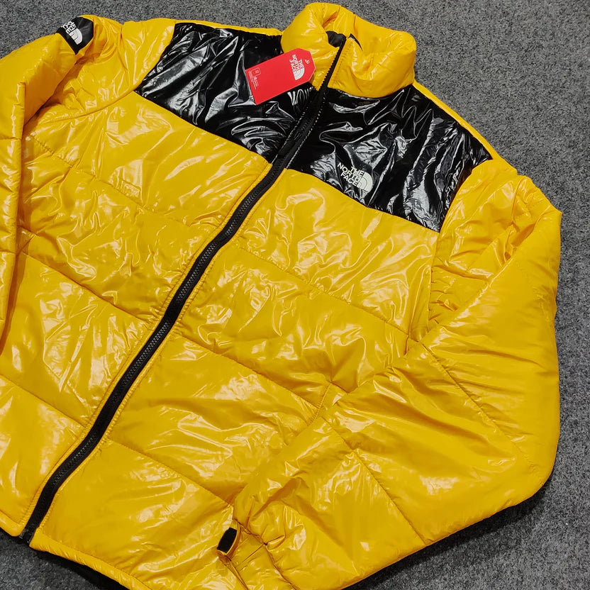 TNF Colourblock Jacket Yellow Black