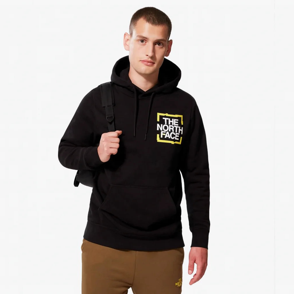 TNF Sqaure Logo Hoodie - Black
