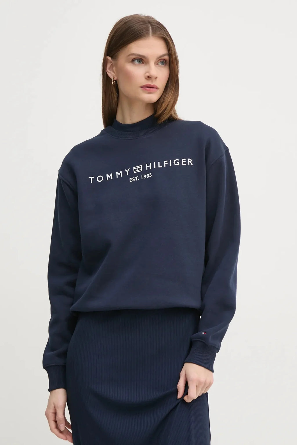 TH Classic Women Sweatshirt - Black