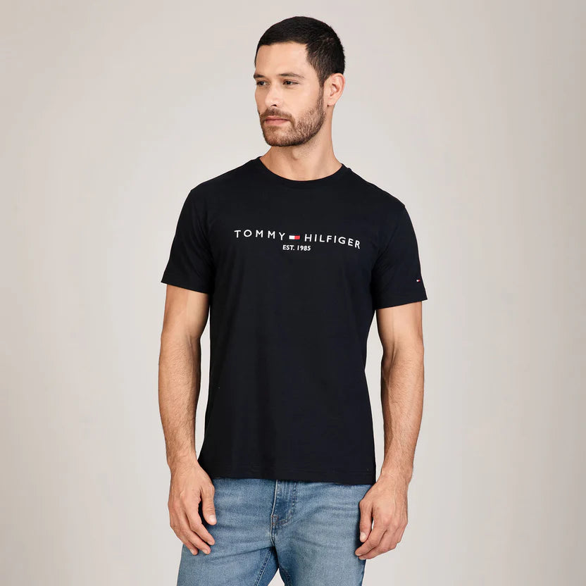 TH Est 1985 Tee - Black