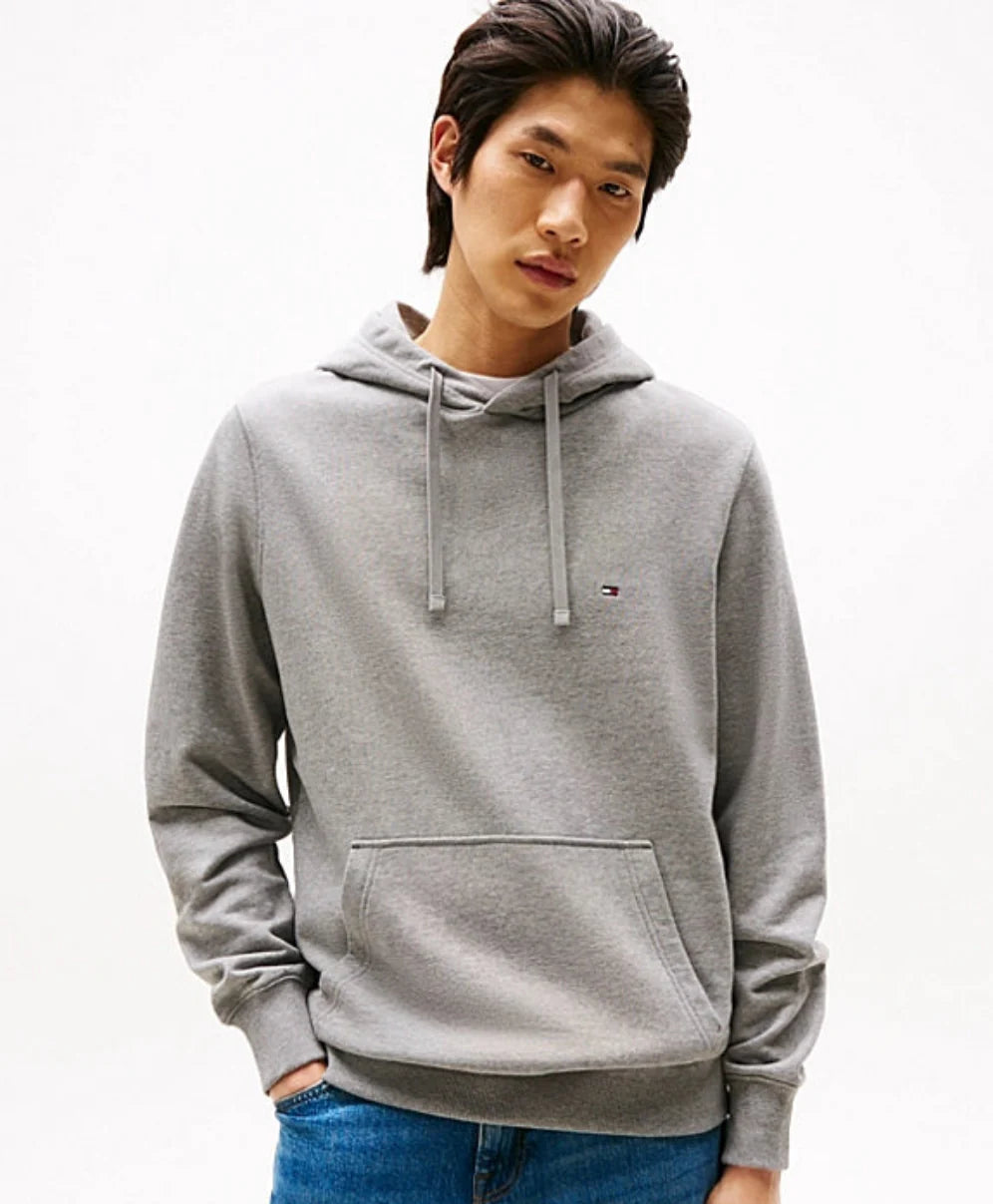 Tommy H Classic Logo Hoodie - Grey