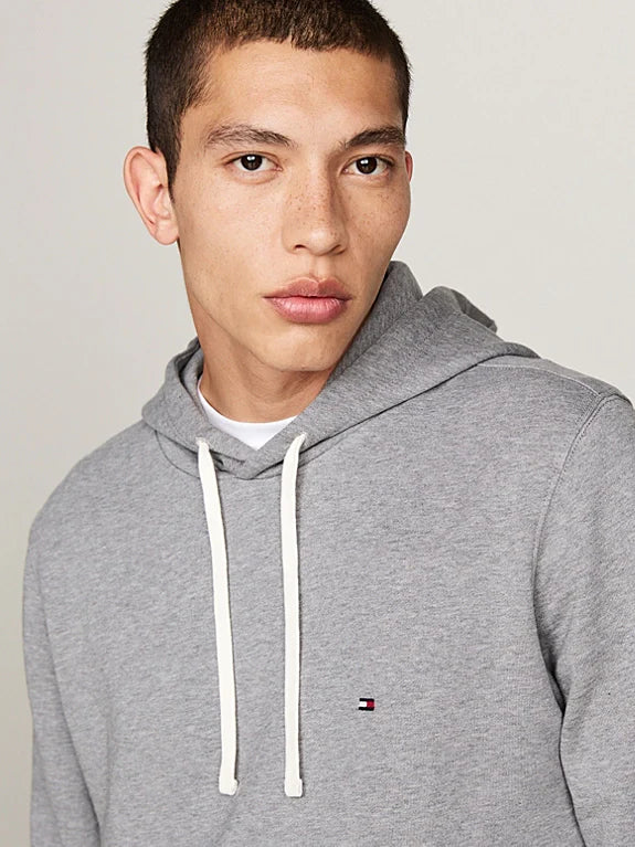 Tommy H Classic Logo Hoodie - Grey