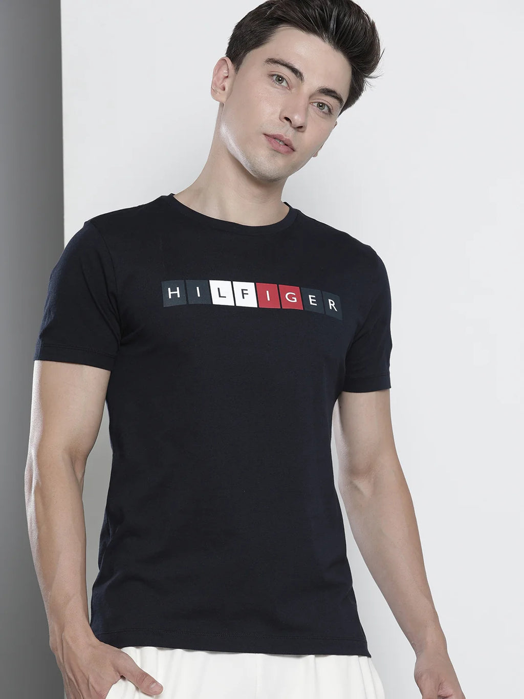 Tomy Hilifiger Flag Tee - White