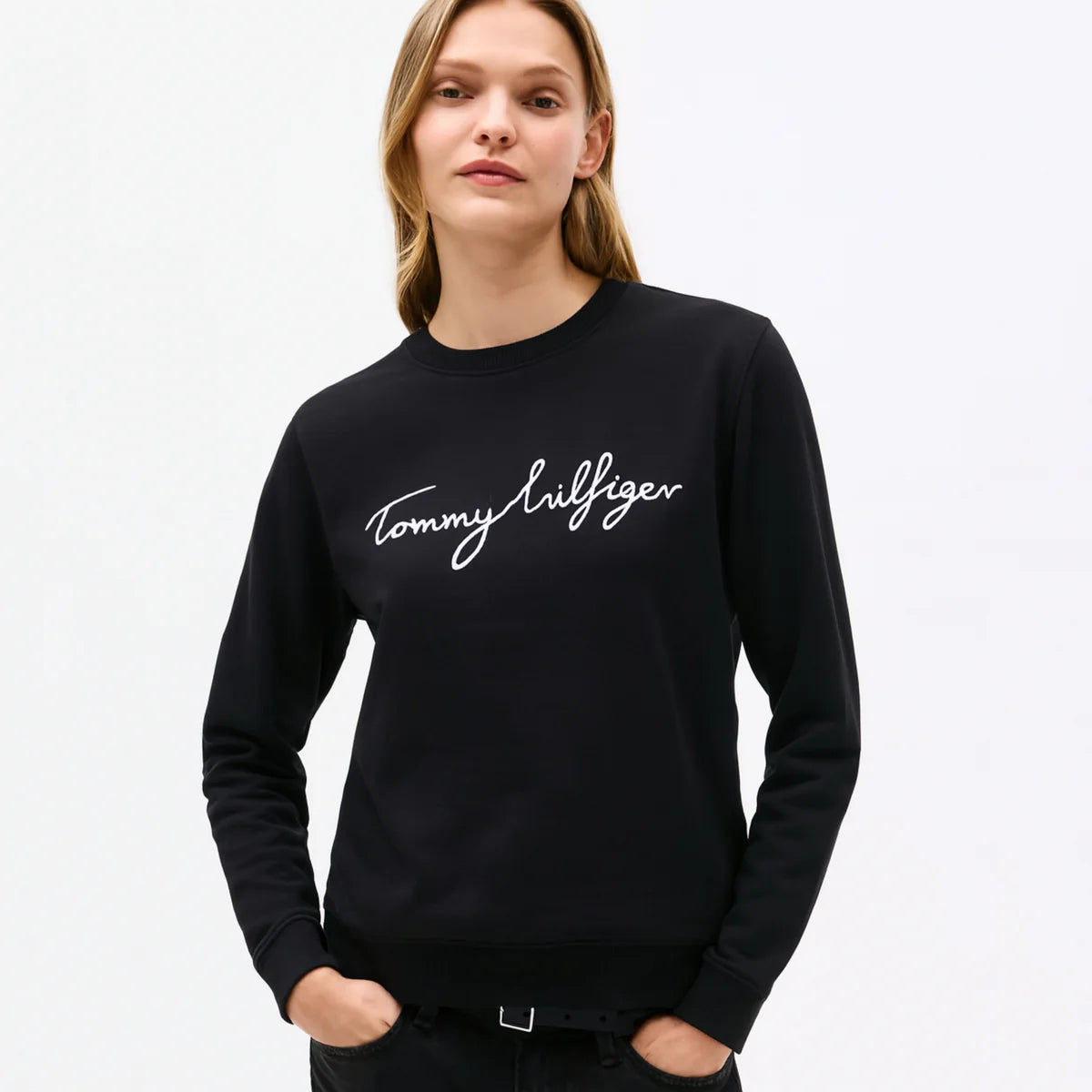 Tomy Signature Women's Sweatshirt - White